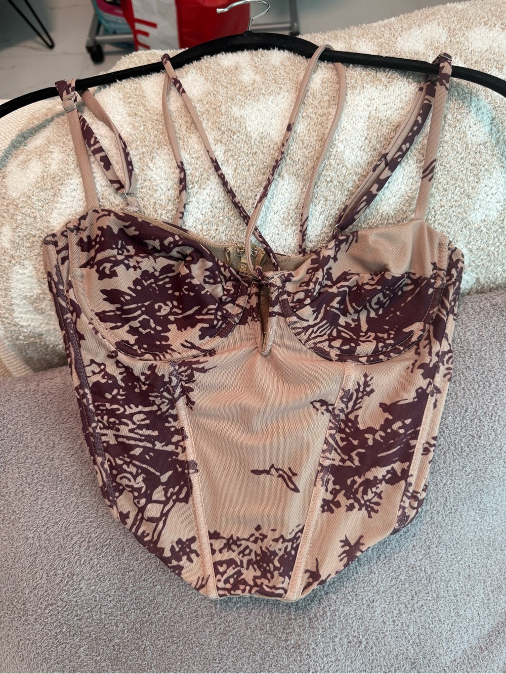 Tic Toc Beige Corset